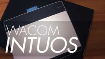 Wacom Intuos Pen and Touch Graphics Tablet Unboxing (2013 CTH480)