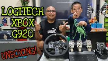 G920 XBOX LOGITECH RACING WHEEL AND PEDALS | UNBOXING LOGITECH XBOX G920 | DRIVING FORCE SHIFTER
