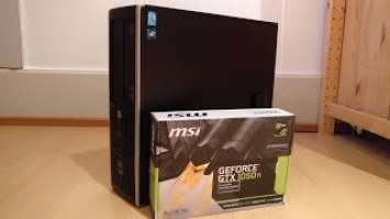 Tutorial HP Compaq 8300 SFF + GTX 1050 TI LP
