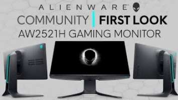 New Alienware AW2521H Gaming Monitor| Community First Look