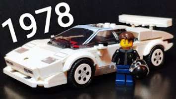 Обзор Lego Speed Champions 76908 Lamborghini Countach