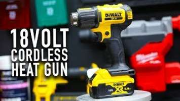 Cordless Heat Gun | NEW Dewalt 18v Cordless Heat Gun
