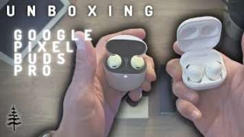 Unboxing Google Pixel Buds Pro Lemongrass, Comparison vs Samsung Galaxy Buds Pro Relaxing ASMR