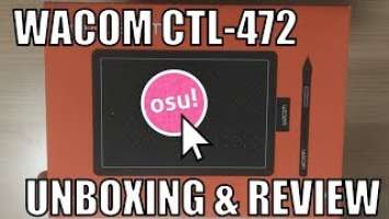 Wacom CTL-472 Unboxing & Review for osu! (One by Wacom)