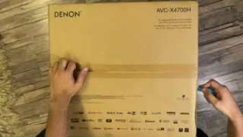 Denon AVC-X4700H 9.2 AVR | Quick Unboxing