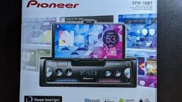 Pioneer SPH-10BT Unboxing