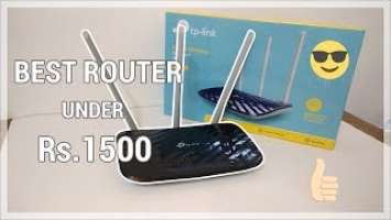 TP Link Archer C20 AC750 Wireless Dual Band Router | Unboxing | Best Budget Router