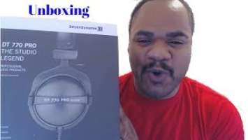Beyerdynamic DT 770 PRO 250 OHM Headphones Unboxing & First Look!