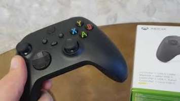 Распаковка геймпада XBOX SERIES X\S+подключение к ПК