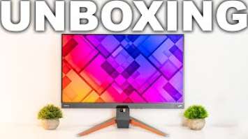 BenQ Mobiuz EX270QM Gaming Monitor Unboxing