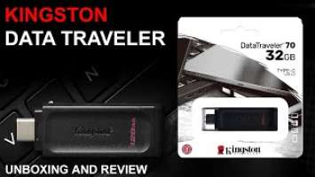 Kingston DataTraveler 70 | USB Type C Unboxing And Review | Read Write Speed