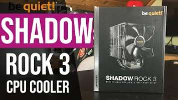 be quiet! Shadow Rock 3 CPU Cooler Review, Unboxing, and Installation