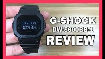 G-SHOCK DW-5600BB-1 ORIGINAL WATCH REVIEW