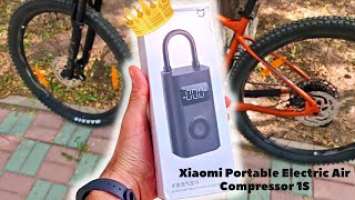 ЧУДО НАСОС который должен быть у каждого велосипедиста | Xiaomi Portable Electric Air Compressor 1S