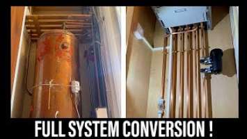 Worcester Bosch Greenstar 8000 fitted after a full system conversion!