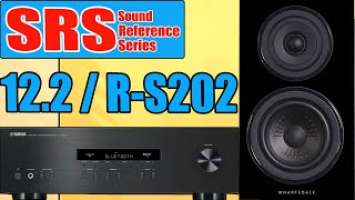 [SRS] Wharfedale Diamond 12.2  Bookshelf Speakers / Yamaha R-S202 Stereo Receiver