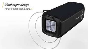 HOPESTAR new listing, wireless Bluetooth speaker HOPESTAR-P15 outdoor speaker 6 waterproof