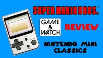 Super Mario Bros. Game & Watch Review (Nintendo Mini Classics)