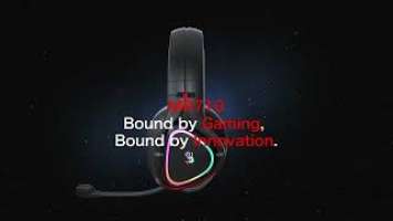 A4tech Bloody MR710 Bluetooth v5.0 + 2.4Ghz Wireless + Wired Multi-Mode RGB Gaming Headphones