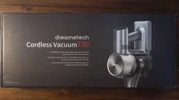 DreameTech T30 Cordless Vacuum - Unboxing & info - Dreame