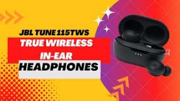 JBL TUNE 115TWS True Wireless In-Ear Headphones | Pure Bass | No Cables