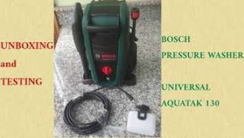 UNBOXING BOSCH UNIVERSAL AQUATAK 130