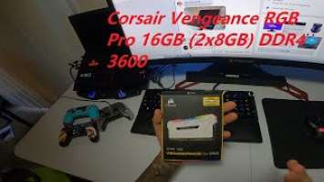 Unboxing Corsair Vengeance RGB Pro 16GB 3600 MHz Arabic