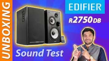 Edifier R2750DB Unboxing Sound Test Urdu / Hindi