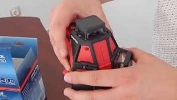 Лазерный нивелир Omniliner 3D, unpacking