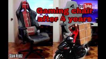 Leather Gaming chair after 4 years (Sharkoon SGS40)