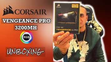 CORSAIR VENGEANCE RGB PRO 32MHz UnBoxing
