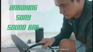 Unboxing / How to Set up Sony Speaker HT-S700RF 1000 W 5.1ch Real Surround