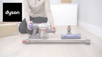 How to set up and use your Dyson V8™ cordless vacuum with the Motor bar and mini Motorhead