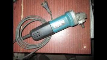 УШМ Makita 9558HN перемотка якоря.
