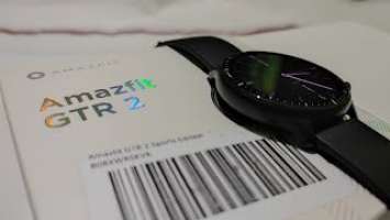 Unboxing Amazfit GTR 2||•||Sports Edition||•||Obsidian Black||•||