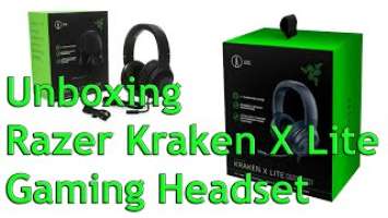 Unboxing Razer Kraken X Lite Gaming Headset at just AED 99 Only? (P1,700 - P1,800) | #RhenzMatthew