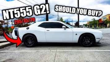 Watch this before you buy Nitto NT555 G2! Upgrading to 305s on my Challenger Scatpack!