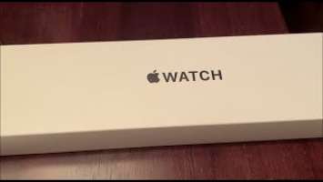 Unboxing  NEW Apple Watch SE 2nd Generation