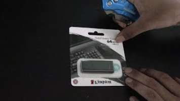 Kingston DataTraveler Exodia 64GB USB 3.2 Unboxing