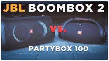 JBL Boombox 2 vs. Partybox 100 | Besser für weniger Geld? | 2020 | deutsch