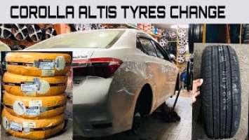 YOKOHAMA (ADVAN DB V552) 195/65R15 COROLLA ALTIS TYRE CHANGE PRICES IN KHI | IMPORT SHEIKH BROTHERS