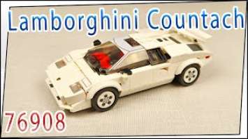 Lego Speed Lamborghini Countach 76908 Review/Обзор