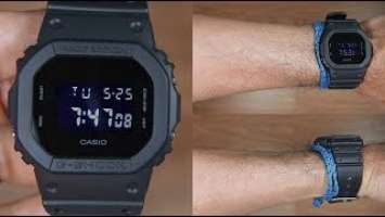 CASIO G-SHOCK DW-5600BB-1ER FULL BLACK - UNBOXING