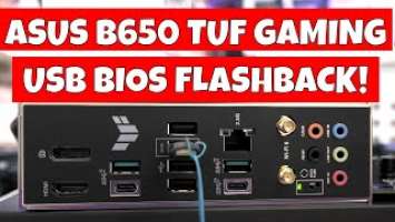NO CPU BIOS Flash Back ASUS B650 TUF Gaming Plus Wifi