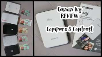 Canon Ivy Review & Demo | Compare to HP Sprocket, Kodak Smile, Lifeprint, Polaroid Hi-Print