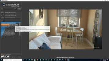 Ryzen 9 3900x Cinebench on Gigabyte a520i ITX AC with Wraith Cooler, RTX 2070 Super 4133Mhz RAM