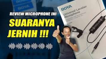 Review Microphone universal Lavalier BOYA BY M1S