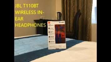 JBL T110BT Wireless In-Ear Headphones | Giveaway | Best Earphones under 2K ? Unboxing and Review |