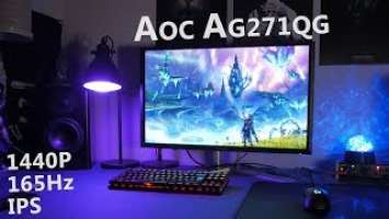 AOC AGON AG271QG Review - 1440p 165Hz Gaming Monitor with G-Sync and an IPS Panel