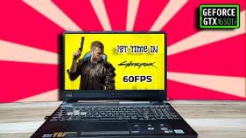 Asus tuf f15 - cyberpunk 2077 | gaming review | i5 10th gen - gtx 1650ti - 16gb ram